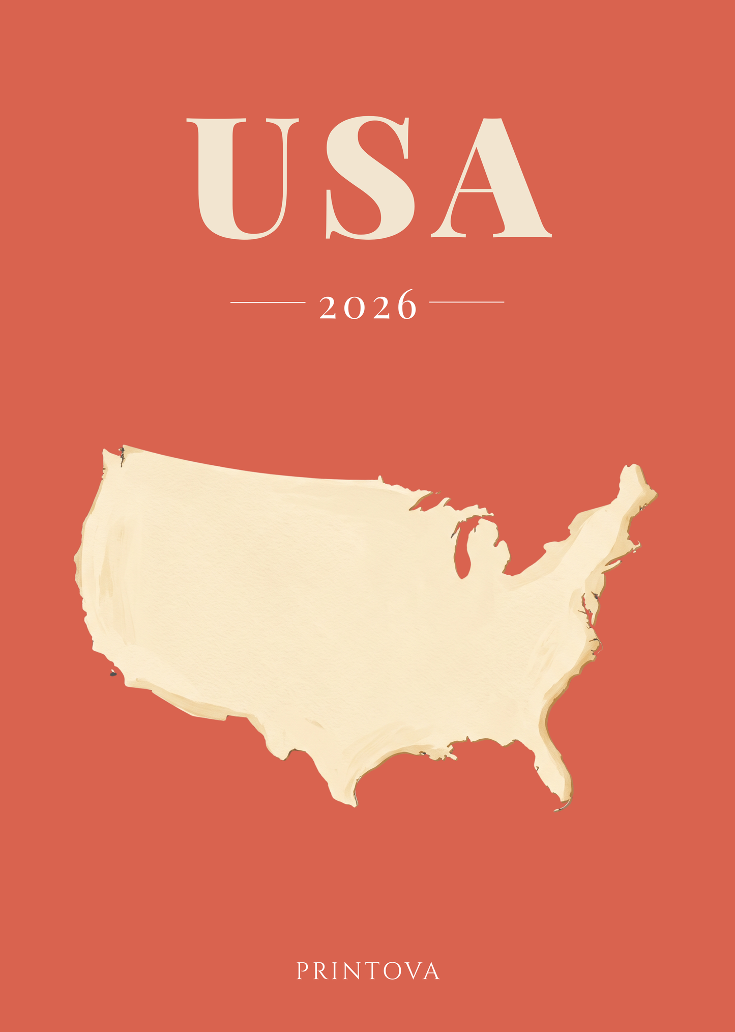 Printova USA hardcover travel album