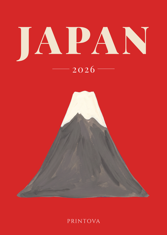 Printova Japan hardcover travel album