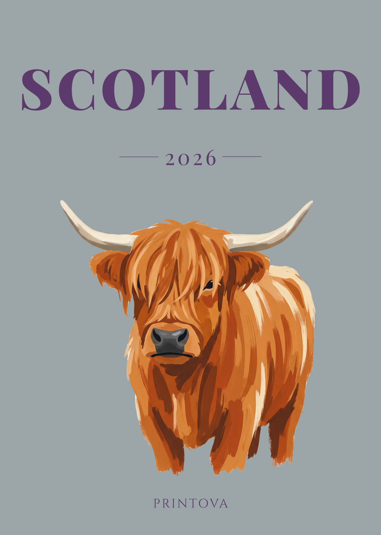 Printova Scotland hardcover travel album
